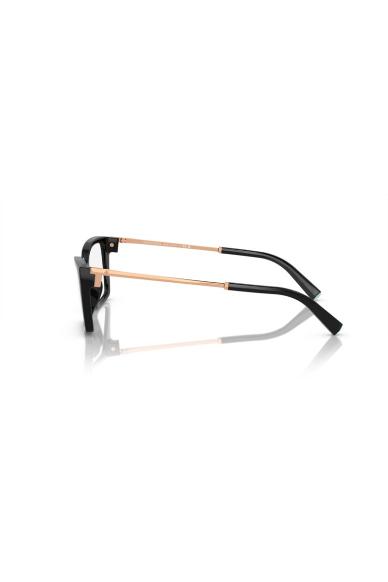 Tiffany Rectangular Eyeglasses for Women - Black - Image 2